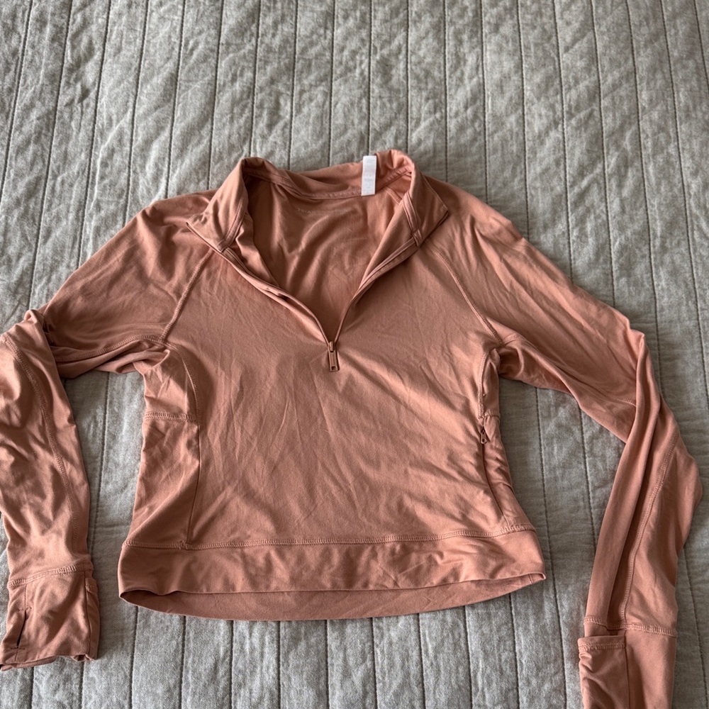 7 Diamonds Women’s Quarter-Zip Pullover in Dusty Rose